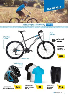 akční leták Decathlon 20.3.2017-30.4.2017