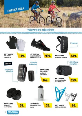 akční leták Decathlon 20.3.2017-30.4.2017