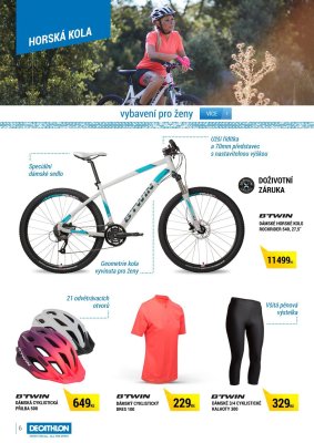 akční leták Decathlon 20.3.2017-30.4.2017