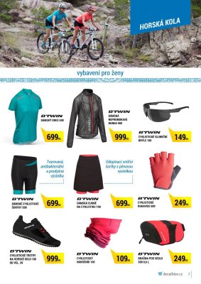 akční leták Decathlon 20.3.2017-30.4.2017
