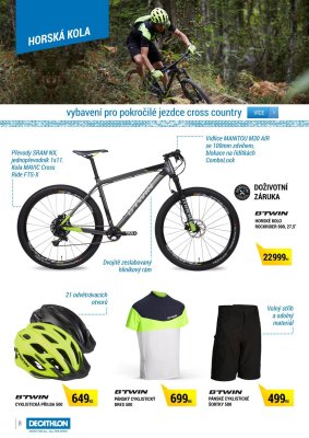 akční leták Decathlon 20.3.2017-30.4.2017
