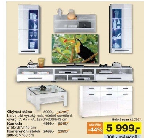 Obývací stěna Atrium