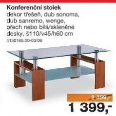 Konferenční stolek Toledo