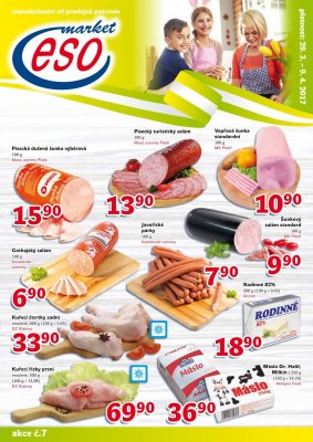 akční leták ESO MARKET 29.3.2017-9.4.2017