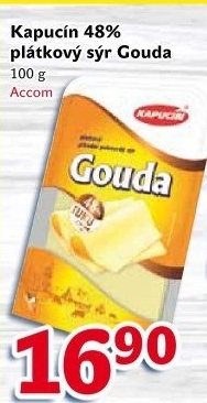 Sýr Gouda 48% Kapucín