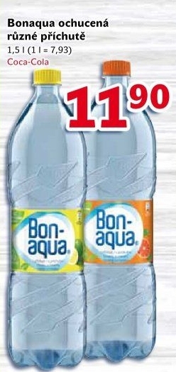 Ochucená voda Bonaqua