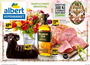 akční leták Albert 29.3.2017-18.4.2017