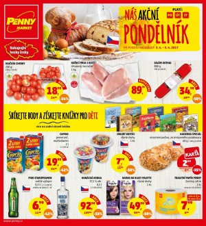 akční leták Penny Market 3.4.2017-5.4.2017