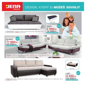 akční leták Jena nábytek 5.4.2017-25.4.2017
