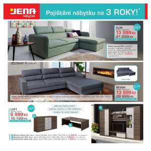 akční leták Jena nábytek 5.4.2017-25.4.2017