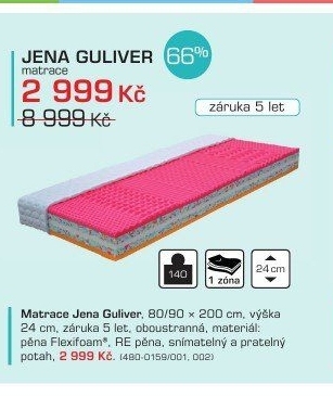 Matrace Jena Guliver
