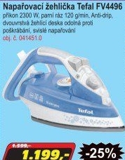 Žehlička Tefal FV4496