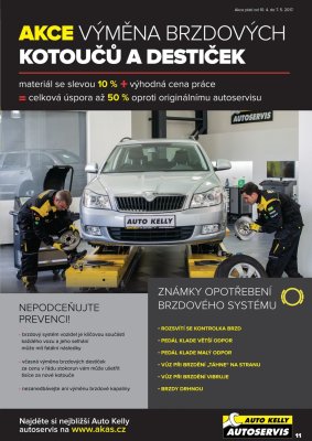 akční leták Auto Kelly 10.4.2017-7.5.2017