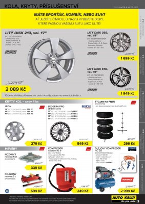 akční leták Auto Kelly 10.4.2017-7.5.2017