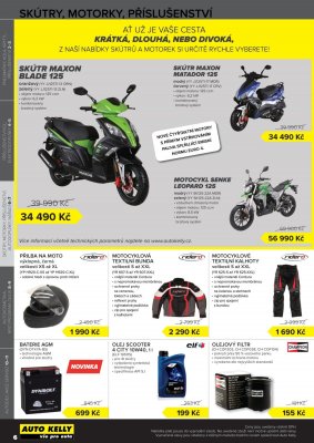 akční leták Auto Kelly 10.4.2017-7.5.2017