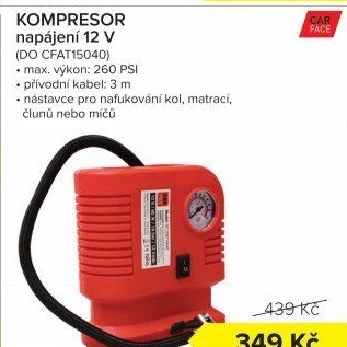 Kompresor CarFace Klasik