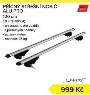 Střešní nosič kol CarFace
