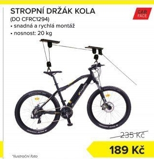 Stropní držák kola CarFace