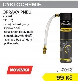 Sprej Oprava pneu EasyBike