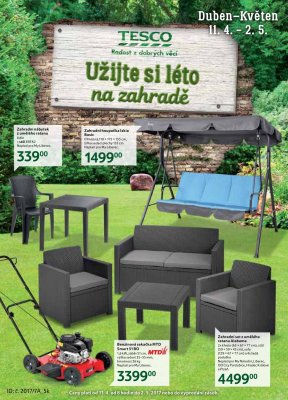 akční leták Tesco 11.4.2017-2.5.2017