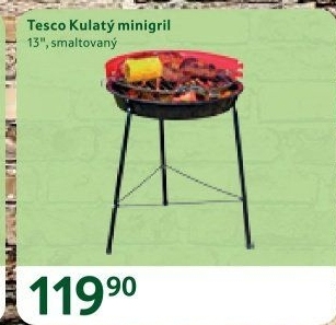 Kulatý gril Tesco