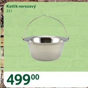 Nerezový kotlík