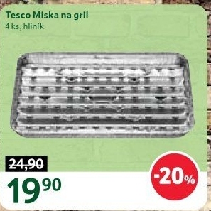 Grilovací miska Tesco