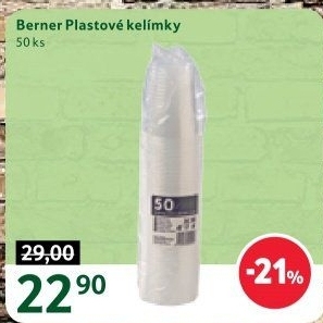 Plastový kelímek Berner