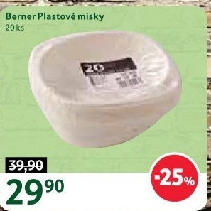Plastová miska Berner