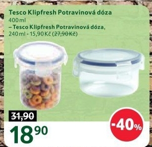 Dóza Klipfresh Tesco