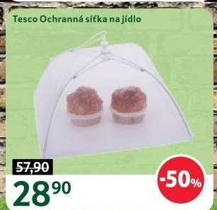 Poklop na potraviny Tesco