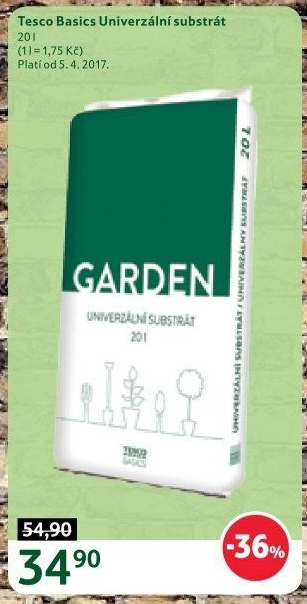 Univerzální substrát Tesco Basics
