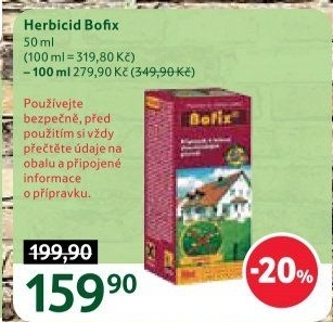 Postřik proti plevelu Bofix Nohel Garden