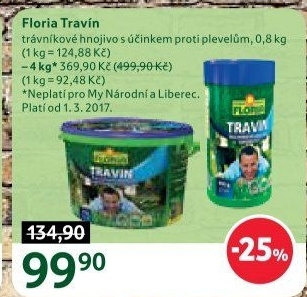 Hnojivo Travin Floria