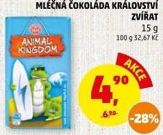 Čokoláda Animal Kingdom Kraš