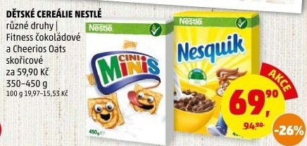 Cereálie Nestlé