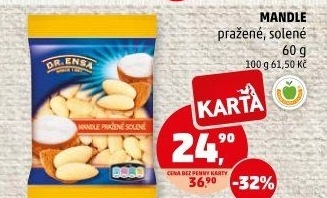 Pražené mandle Dr. Ensa