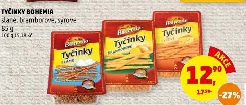 Tyčinky Bohemia