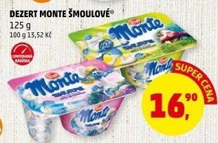 Dezert se sušenkami Monte Zott