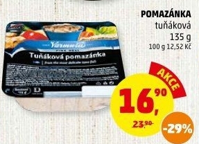 Tuňáková pomazánka Varmuža