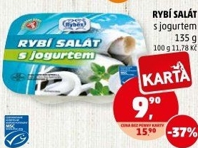 Salát rybí s jogurtem Rybex