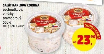 Salát pochoutkový Karlova Koruna