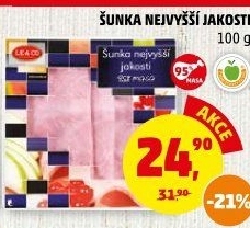 Šunka nejvyšší jakosti LE&amp