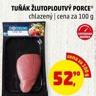 Tuňák žlutoploutvý steak Nowaco