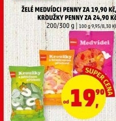 Bonbony želé Penny