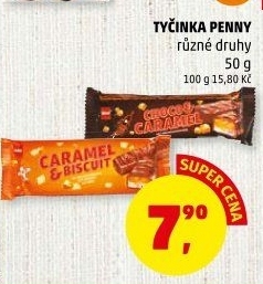 Tyčinky čokoládové Penny