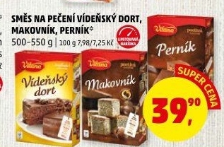 Směs na Vídeňský dort Vitana