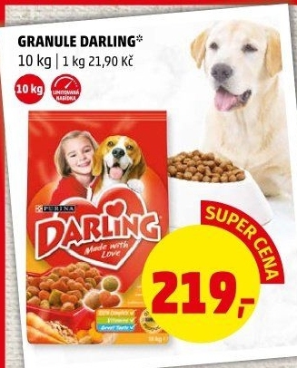 Granule pro psy Darling Purina