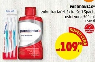 Kartáček na zuby Parodontax