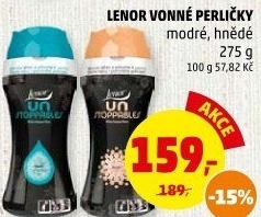 Vonné perličky do pračky Lenor UNstoppables